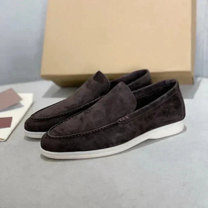 Schicke Wildleder-Loafer