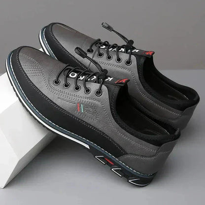 Lässige Lederschuhe