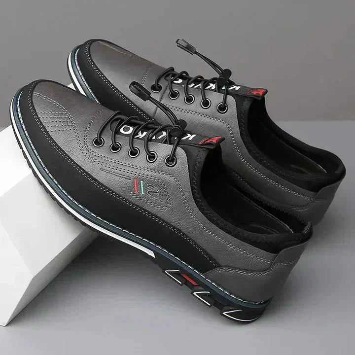 Lässige Lederschuhe