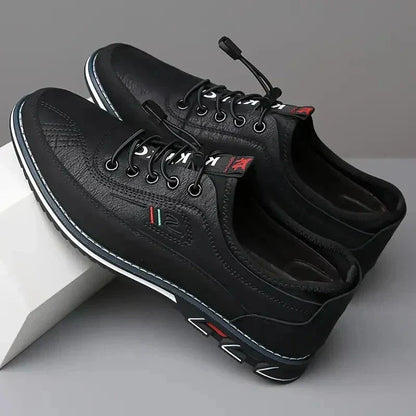 Lässige Lederschuhe