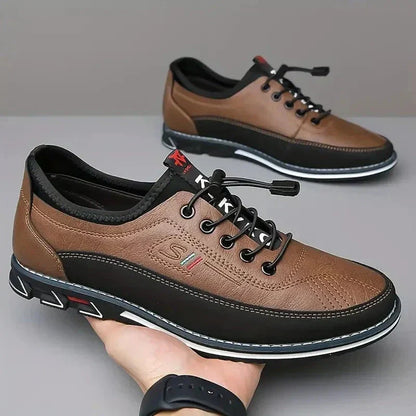 Lässige Lederschuhe