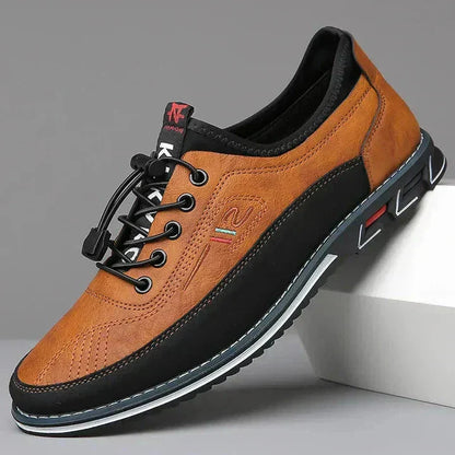 Lässige Lederschuhe