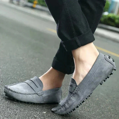 Lässige Wildleder-Loafer